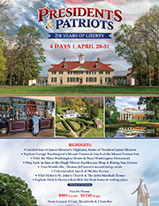 Presidents and Patriots - 250 Years of Liberty