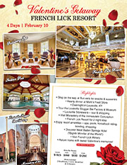 Valentine’s Getaway to French Lick Resort