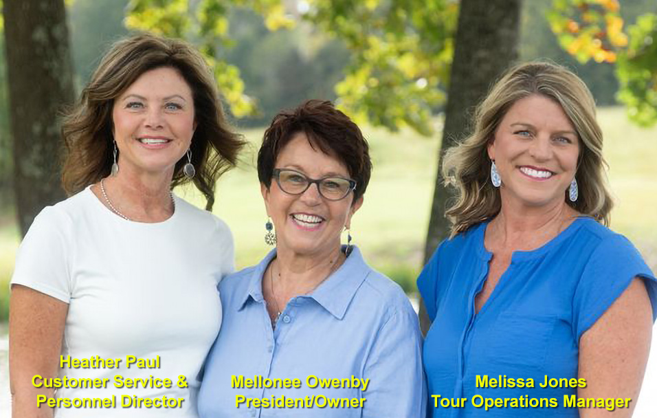 Christian Tours Family - Mellonee Owenby, Melissa Jones & Heather Paul