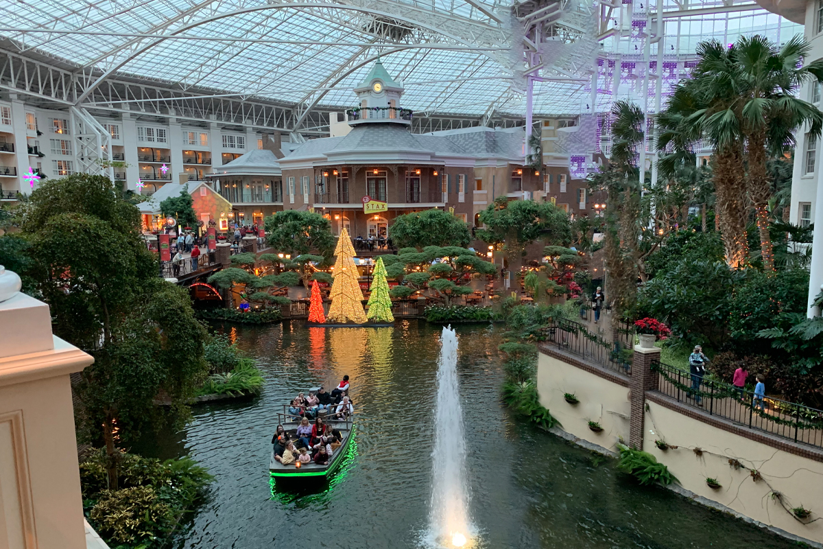 Delta Flatboats at the Opryland Hotel
